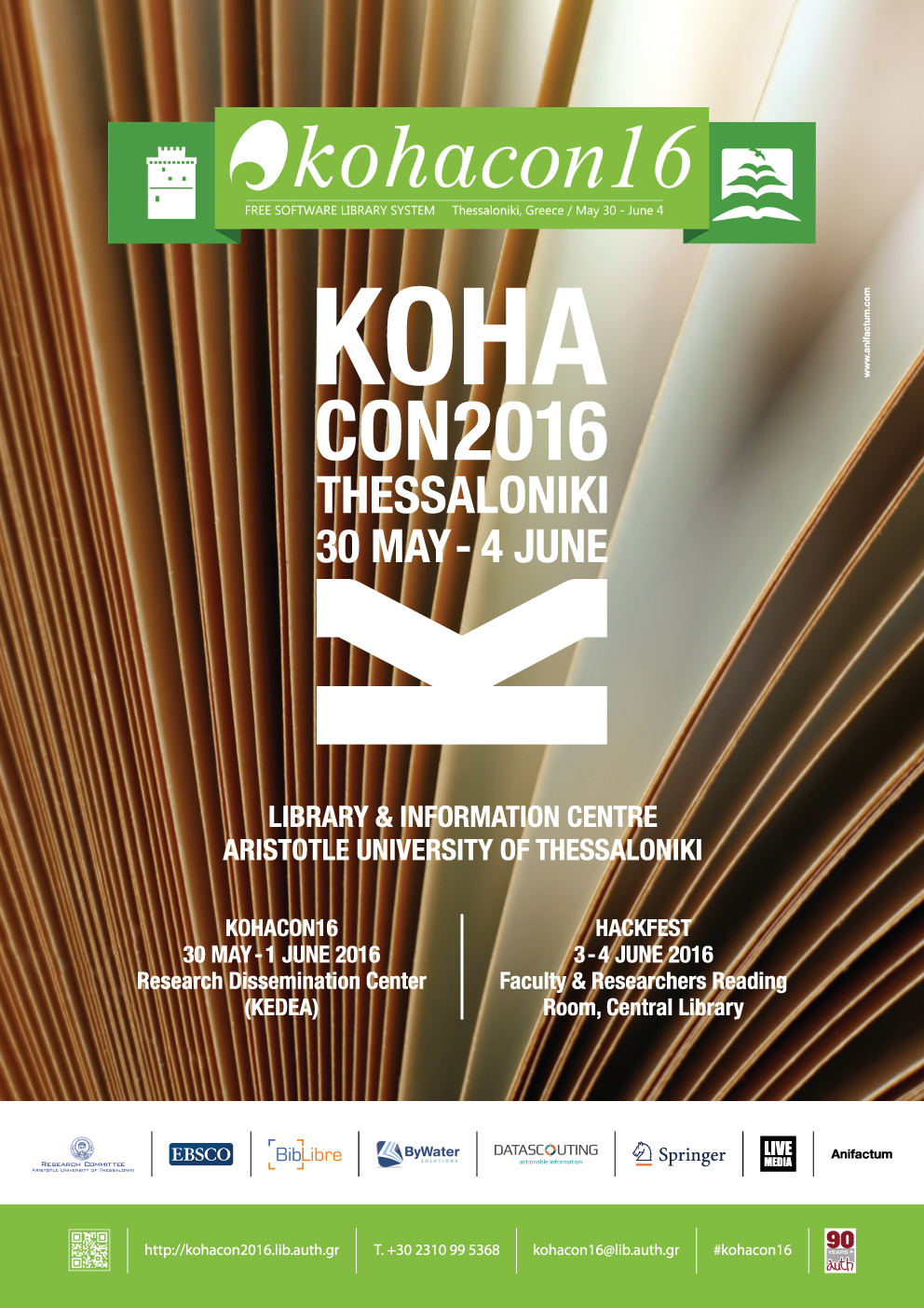 KohaCon16 - Official Poster